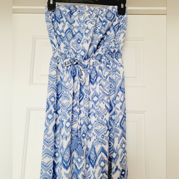 Jessica Simpson Strapless Floral Maxi Dress - Picture 3 of 6